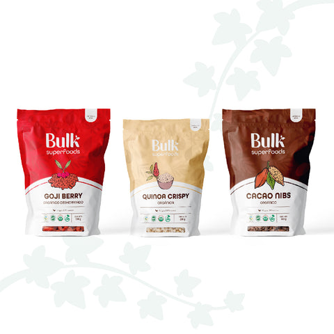 Kit Nutritivo | Quinoa Crispy + Cacao Nibs + Goji Berry