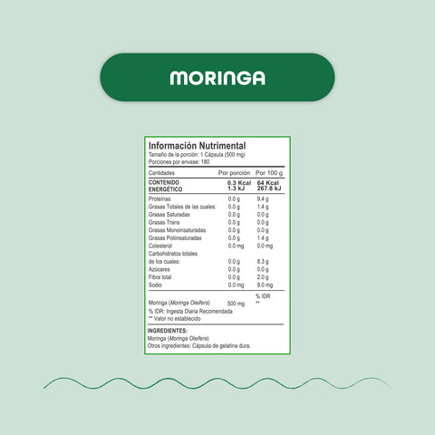 Kit Salud | Cápsulas Goji Berry + Moringa + Curcuma