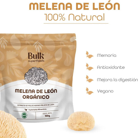Hongo Melena de León en Polvo
