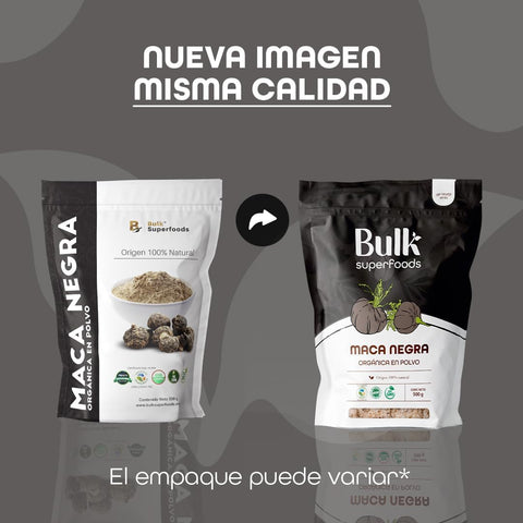 Maca Negra en Polvo Orgánica