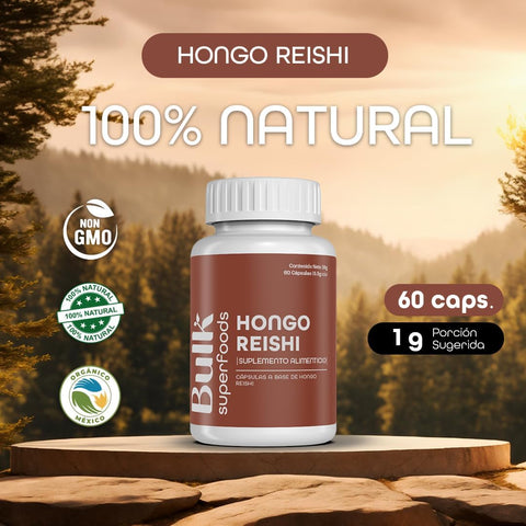 Hongo Reishi en Cápsulas