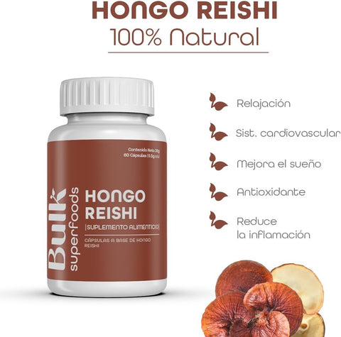 Hongo Reishi en Cápsulas