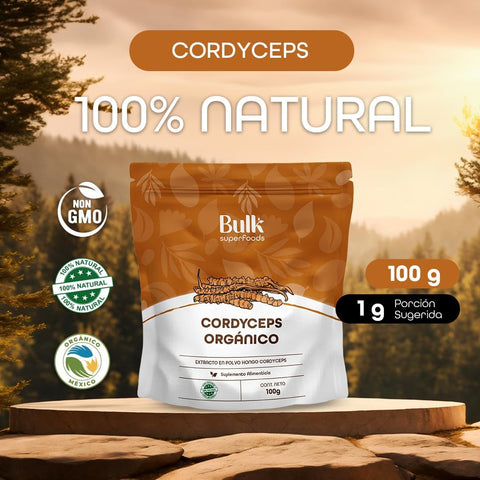 Hongo Cordyceps en Polvo