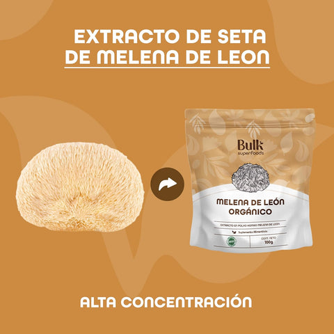 Hongo Melena de León en Polvo