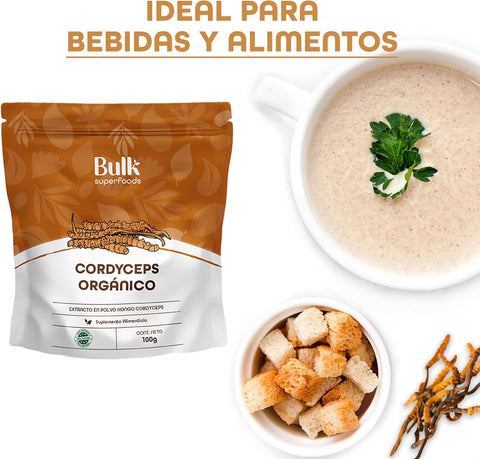 Hongo Cordyceps en Polvo