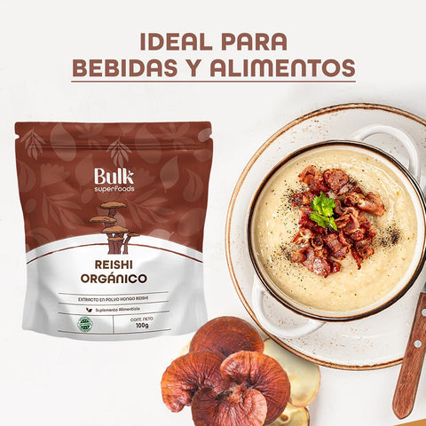 Hongo Reishi en Polvo
