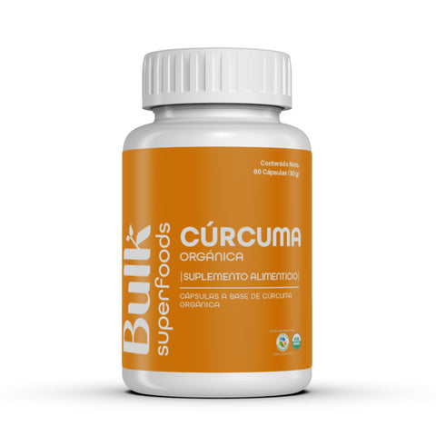 Cúrcuma Orgánica en Cápsulas