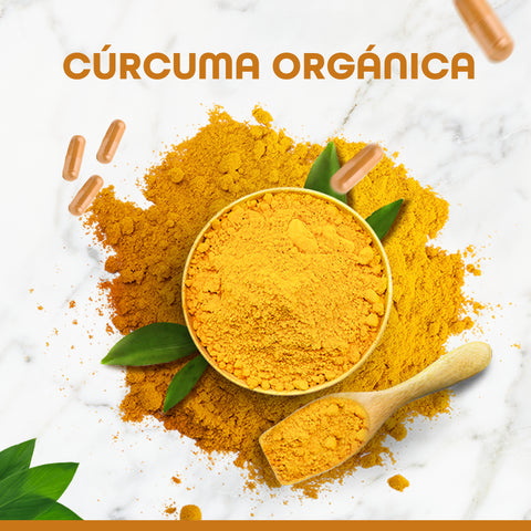 Cúrcuma Orgánica en Cápsulas