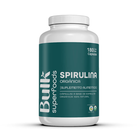 Espirulina Orgánica en Cápsulas
